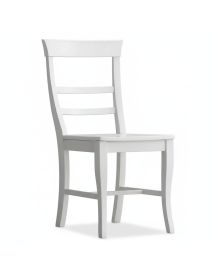 SEDIA LEGNO SHABBY SAGOMATA SEDUTA LEGNO VARI COLORI 46X45X92