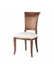 Sedia classica imbottita paglia di vienna legno bassano 48x58x97