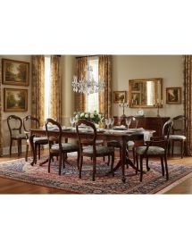 SEDIA LEGNO '600 SEDUTA IMBOTTITA CLASSICA TINTA NOCE