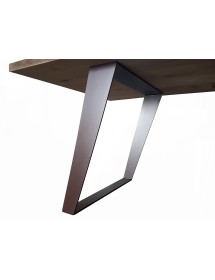 TAVOLO FISSO RETTANGOLARE  LEGNO MASSELLO ONTANO (GA02)