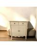 Credenza legno 2 porte 2 cassetti legno shabby vari colori 79X35X86 (1244)