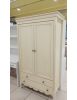 Armadio legno 2 porte 3 cassetti legno shabby vari colori 110X55X190