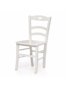 SET 2 SEDIE SHABBY IMPUGNATURA LEGNO LACCATO BIANCO (1002)