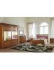 Armadio 2 porte scorrevoli classico legno noce bassano 273x69x259