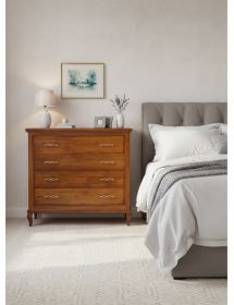 COMO' 4 CASSETTI CLASSICO LEGNO VARI COLORI 121X53X113