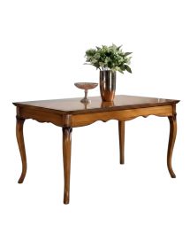 Tavolo allungabile classico legno inciso vari colori 160X85x79