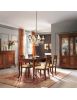 Sedia classica legno seduta imbottita vari colori 45x52x94