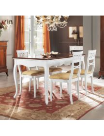 Sedia classica legno seduta imbottita vari colori 45x52x94