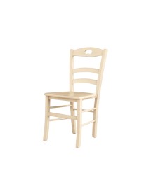 Set 2 sedie shabby legno laccato avorio seduta legno 43x46x89