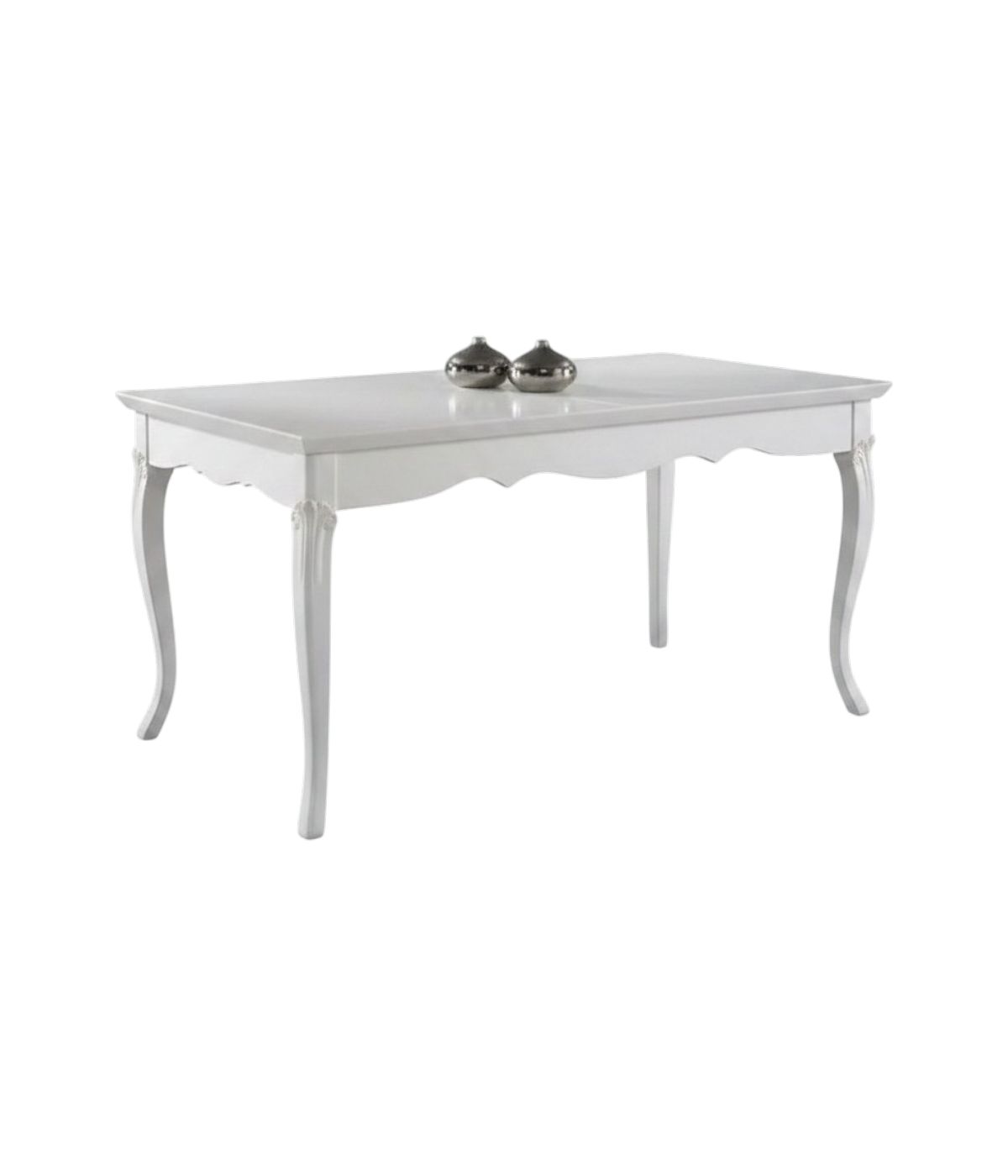 Tavolo allungabile classico legno inciso vari colori 160X85x79