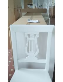 Set tavolo rettangolare 120x80 130x85 140x80 160x85 allungabile con 4/6 sedie legno seduta legno