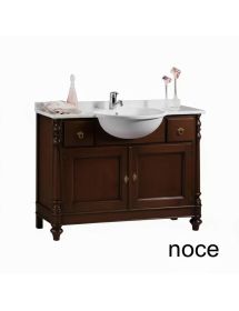 Mobile bagno arte povera con lavabo vari colori 108 cm