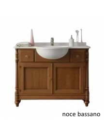 Mobile bagno arte povera con lavabo vari colori 108 cm