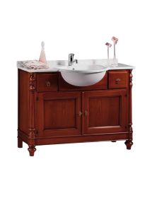 Mobile bagno arte povera con lavabo vari colori 108 cm