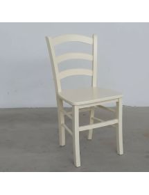 Set tavolo rettangolare avorio 100x70 120x80 140x80 160x85 allungabile con 4/6 sedie seduta legno