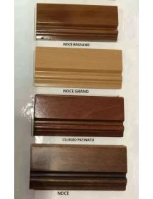 CASSETTIERA CLASSICA IN LEGNO 5 CASSETTI VARI COLORI L.100 P.41 H.100