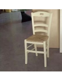 Set tavolo quadrato bicolore 80x80 90x90 100x100 allungabile con 4/6 sedie seduta paglia