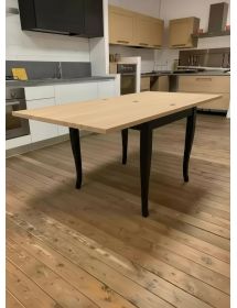 Tavolo quadrato allungabile shabby legno bicolore 80x80 90x90 100x100