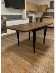 Tavolo quadrato allungabile shabby legno bicolore 80x80 90x90 100x100