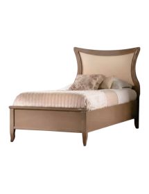 LETTO SAGOMATO SINGOLO TORTORA IN LEGNO 105x210x116