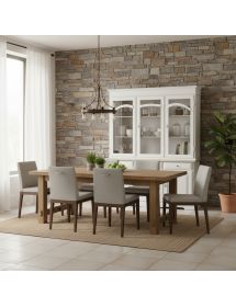 CRISTALLIERA 3 ANTE LACCATO BIANCO 156x42x205
