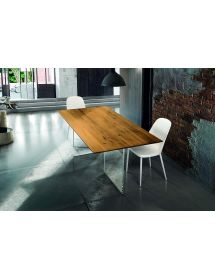 SET 4 SEDIE COLORE BIANCO IN POLIPROPILENE 54X46 H.84