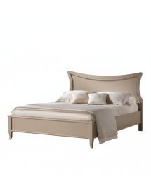 LETTO SAGOMATO MATRIMONIALE TORTORA IN LEGNO