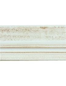 Vetrina 2 porte bombata legno shabby bianco anticato 115x48x204