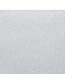 Capotavola shabby chic legno bianco imbottito ecopelle 57x59x98
