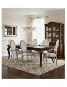 Sedia shabby legno argento ecopelle vari colori 40x41x103