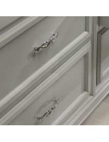 Libreria studio classica legno vari colori 257x48x225