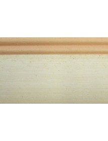 MOBILI 2G - COMO 4 CASSETTI BIANCO FILO ROSA IN LEGNO