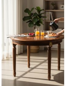TAVOLINO DA SALOTTO IN LEGNO INTAGLIATO CON FREGI ORO 67X54X46