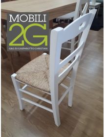 Soggiorno classico legno shabby chic bianco opaco