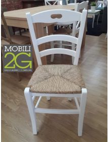 Soggiorno classico legno shabby chic bianco opaco