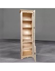 Vetrina arte povera 2 ante Legno bassano 68X47X220