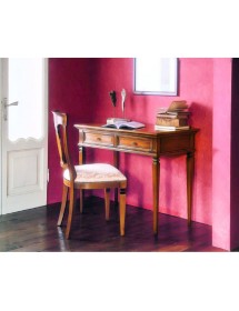 Scrivania classica 2 cassetti legno bassano 100X54X80