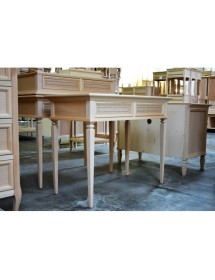 Scrivania classica 2 cassetti legno bassano 100X54X80