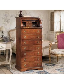 Bureau classico 9 cassetti in legno bassano 56X41x120
