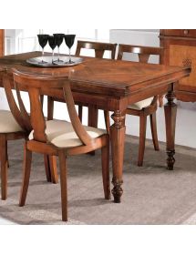 Sedia classica legno imbottita vari colori 49X48X89