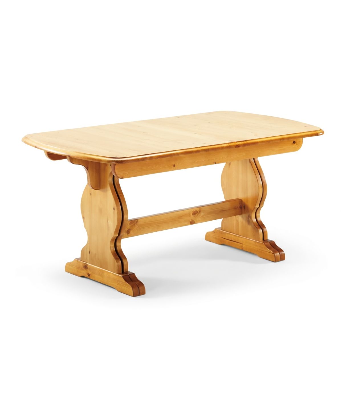 Tavolo Fratino Allungabile In pino Naturale Arte Povera 190x90 Sala e Taverna