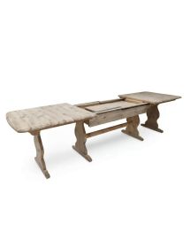 Tavolo fratino grezzo allungabile 180-360 cm | Mobili2G