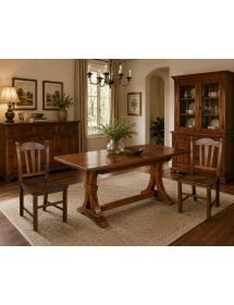 Set tavolo fratino 160X85 180x85 180x100 arte povera allungabile co...