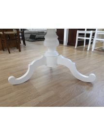 Soggiorno classico legno shabby chic bianco opaco