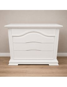 Camera da letto completa classica legno shabby chic bianco