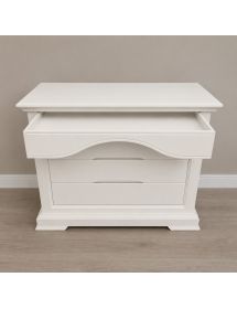 Camera da letto completa classica legno shabby chic bianco