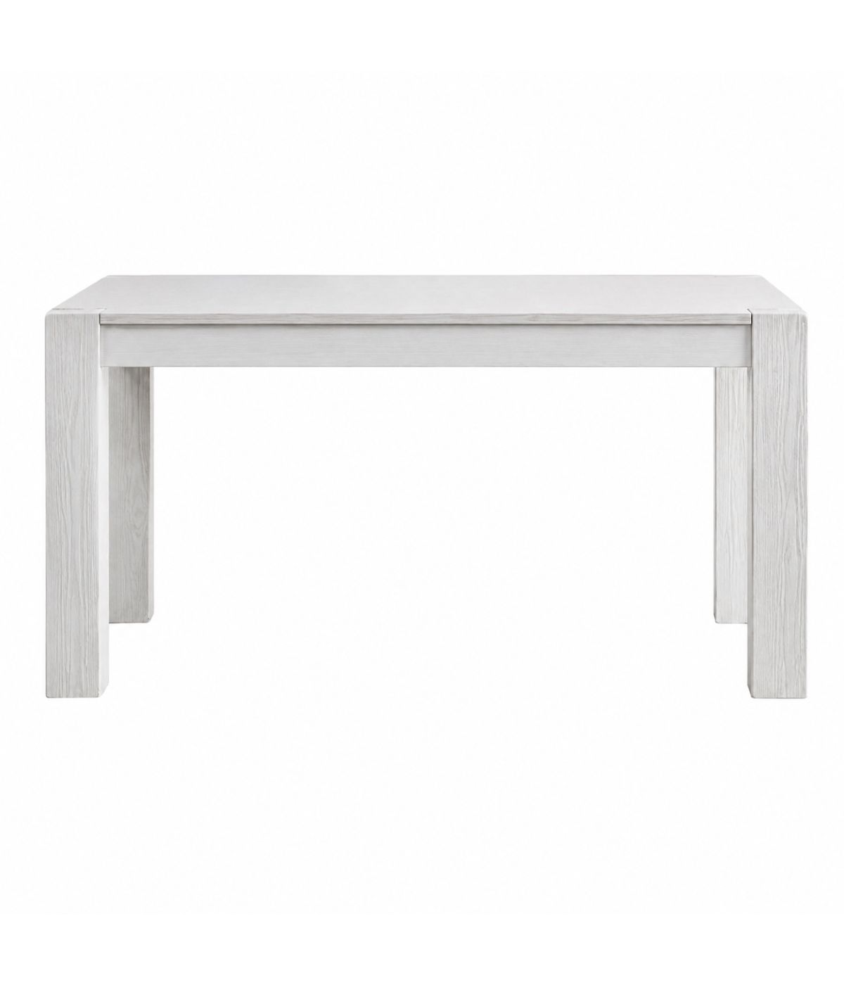 Tavolo Abete bianco spazzolato allungabile misure 180x90 con 2 allu...