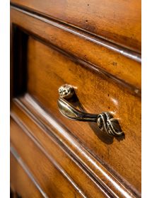CREDENZA CLASSICA 3 PORTE 2 CASSETTI LEGNO BASSANO 165X49x113