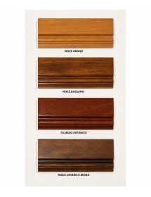 Cassettiera classica 4 cassetti legno vari colori 128x55x95