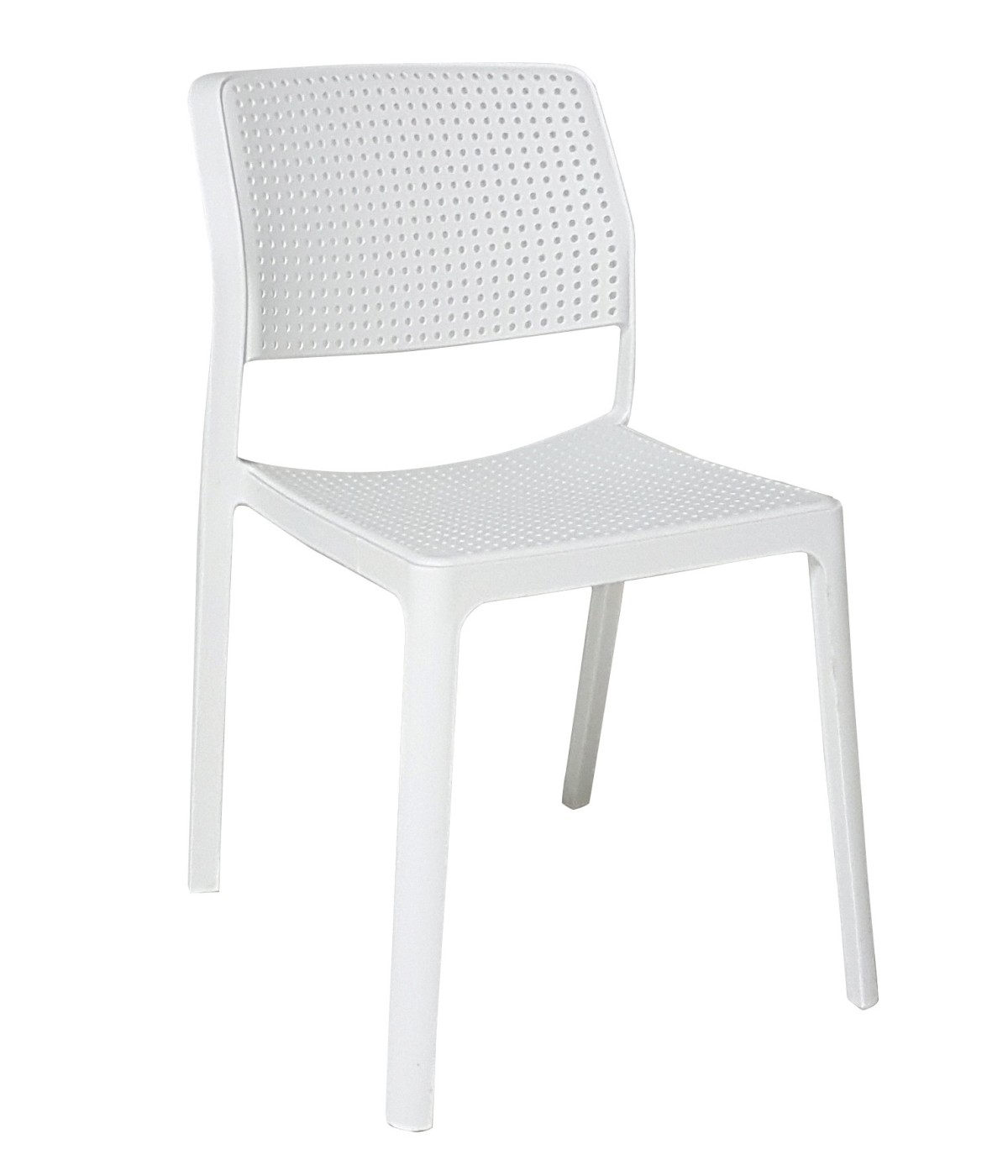 MOBILI 2G - SET 2 SEDIE IN POLIPROPILENE COLORE BIANCO